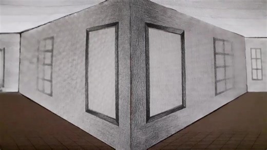 Inverse perspective illusion #viral #foryou #foryoupage #fyp #illusion #reverse #perspective #art #project #room