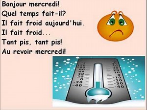 Quel temps fait-il?