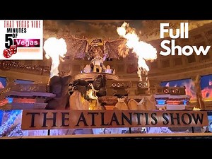 The Atlantis Show (Caesars Palace) Full Show. Five Minutes of Vegas and Entertainment