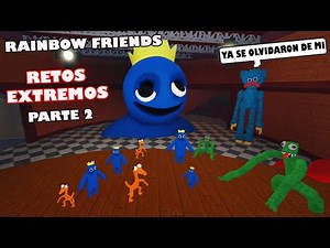 EXTREME CHALLENGES IN RAINBOW FRIENDS 😈 - ROBLOX (PART 2)