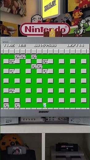Bomberman Destroy walls 💣 #game #gaming #gameplay #retrogames #retrogaming #gamer #gameshorts #fyp