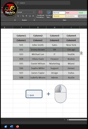 How to Insert Multiple Rows in Microsoft Access Without Losing Formatting | Easy Access Trick #tips
