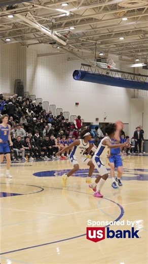 Wayzata vs Hopkins - Steal it. Take off. Monster dunk in transition.