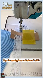 66K views · 510 reactions | Tips for sewing lace so it doesn't shift #tips #tipsandtricks #sewing #sewinghacks #tipsandtrick | Sewing Tips | Facebook