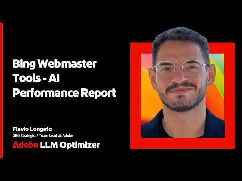 Bing Webmaster Tools - AI Performance Report