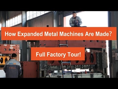 How Expanded Metal Machines Are Made – Full Factory Tour!