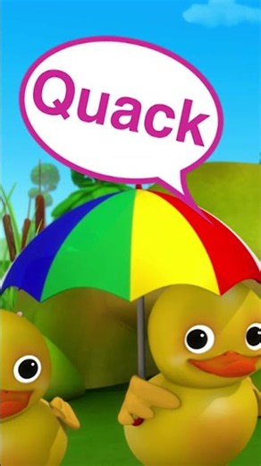 Six Little Ducks Go Quack Quack 🦆 Garden Playtime Fun! 🌼