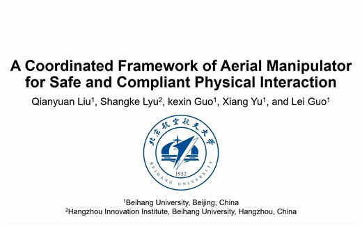 A Coordinated Interactive Framework of Aerial Manipulator for Safe and Compliant