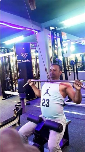 back exercise #pull down machine back exercise #best exercise #shorts video #good shorts #gym lover🙏