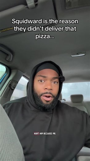 Squidward…. #spongebob #pizza | spongebob