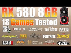 RX 580 8GB in 2026 – Still Worth It for Gaming? (17 Games Tested)