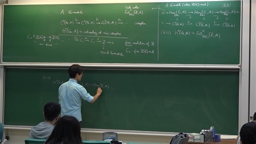 20230428 Algebra II Lecture 18 Group cohomology, Semisimple modules.