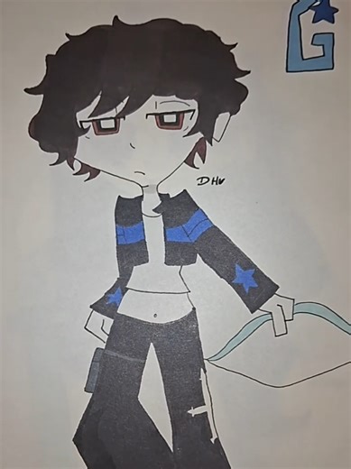 Finalized Drawing of GeorgeNotFound in Paswgart Style