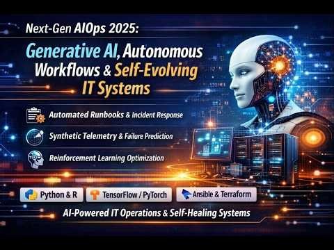 Generative AI for Autonomous IT Operations & Systems Optimization | Next-Gen AIOps 2025