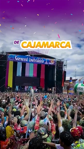 🎉 Carnavales de Cajamarca – La fiesta más alegre del Perú 🎭 Color, música y tradición se apoderan de Cajamarca. Comparsas llenas de alegría, juegos con agua y pintura, coplas picarescas y un pueblo que celebra sin parar. ¿Listo para ser parte de la fiesta más alegre del Perú? 🥳🇵🇪 🎉 FECHAS PRINCIPALES 📅 13/02 – Bienvenida al Carnaval 📅 14/02 – Ingreso del Ño Carnavalón 📅 15/02 – Concurso de Patrullas y Comparsas 📅 16/02 – Gran Corso del Carnaval 📅 17/02 – Velorio del Ño Carnavalón 📅 1