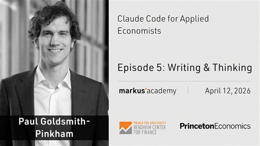 Writing and Thinking: Claude Code for Economists