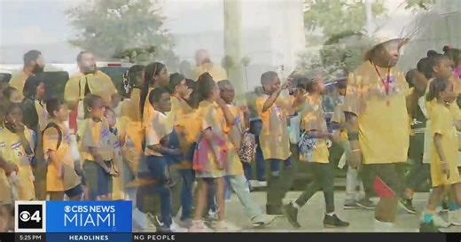 Students in South Florida walk to honor Ruby Bridges