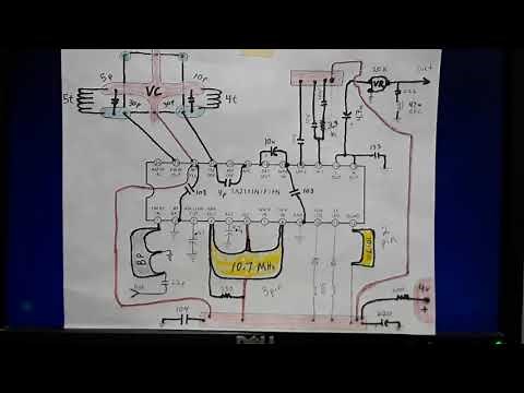 How to make a TA2111 FM Radio Receiver schematic circuit diagram