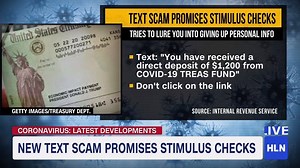 7.5K views · 63 reactions | SCAM ALERT: Don't fall for it if you get a text saying that you have cash coming from a COVID fund. https://cnn.it/37lQAZG | Morning Express with Robin Meade | Facebook