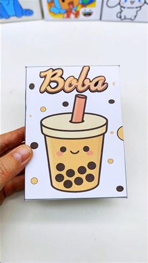 Boba Blind Box Unboxing! #boba #bobatea #diy #papercraft #paper #asmr #blindbox #unboxing #craft