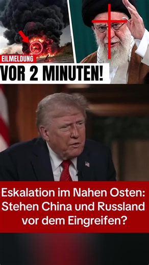 Eskalation im Nahen Osten: Stehen China und Russland vor dem Eingreifen?