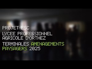 Atelier Mapping Vidéo LPA Orthez