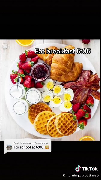 Morning School Routine: Healthy Habits at 6:00 AM