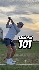 Backswing 101. Here are some key feels and checkpoints that keep the swing simple and repeatable. #golf #golftips #golfswing #backswing #howto #drills #lesson | Mike Rodenbush