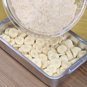 919K views · 817 reactions | Lazy banana pie! Easy and simple to make! | YumMakers | Facebook