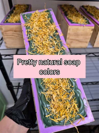 did you know you can add indigo to cp soap? It does some crazy color morphing like this but you totally can! #colorflooding #naturalsoapcolor #prettysoap #luxurysoap #creatorsearchinsights