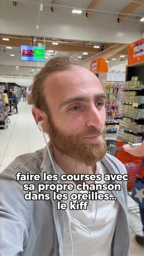 au magasin avec ça dans les oreilles