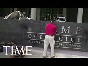 Trump's Name Striped Off Of Trump Hotel In Panama After 12-Day Standoff With Property Owners | TIME