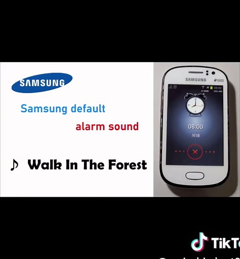 Replying to @nono Walk in the Forest alarm on the S3. It’s like a real alarm because you’ll wake up on a summer morning and hear birds chirping, just like how you hear on this alarm! #foryoupage #android #samsung #galaxy #walkintheforest #alarm #goodmorning #fyp