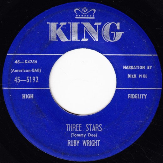 Ruby Wright - Three Stars / I Only Have One Lifetime