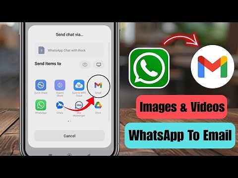 Best Ways to Send Images, Videos, and Messages from WhatsApp to Email