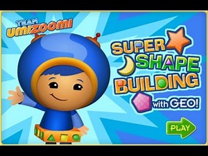 Team Umizoomi - Super Shape Building with Geo - Kids Game