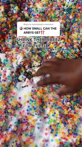 Shrinking 1,000,000 Orbeez Challenge! 😲