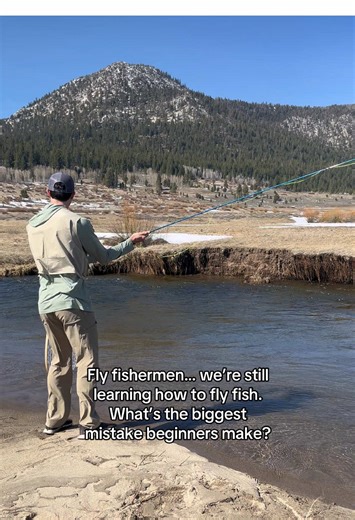 Trying to learn fly fishing the right way. What should beginners avoid? #flyfishing #troutfishing #fishinglife #outdoorlife #huntingandfishing