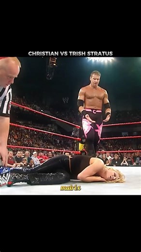 Christian vs Trish Stratus 🥶 | Man vs Women 🥵 | Match Edit 💥