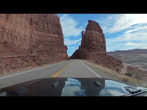 UT-95 Bicentennial Highway from Hanksville to Hite | 4K - 21dec25