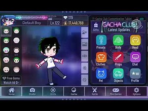 how to make villain deku (gacha club)