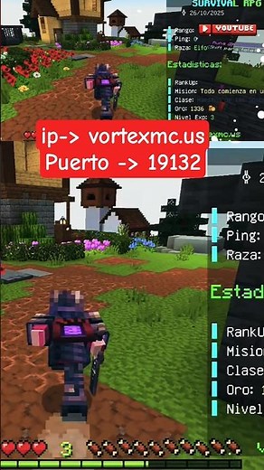 Immerse yourself in MINECRAFT like never before with the best SURVIVAL RPG MEDIEVAL server for MI...