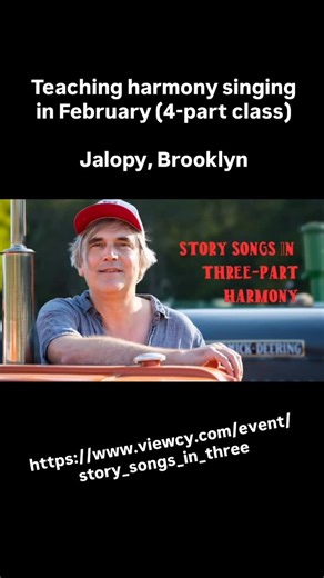 Jefferson Hamer | https://www.viewcy.com/event/story_songs_in_three Story Songs in Three-Part Harmony - A Four-Week Class with Jefferson Hamer All abilities... | Instagram