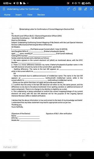 How to do digital signature on word document using WPS office app