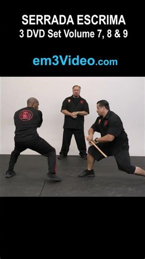 SERRADA ESCRIMA Vol-7-8-9 3 DVD Set