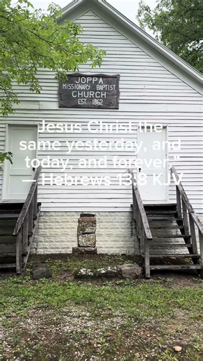 Built in 1862… and still standing as a reminder that God’s faithfulness never grows old. #Faith
