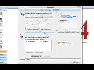 Procedure di salvataggio e backup