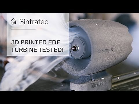 3D printed Electric Ducted Fan TESTED – How strong is SLS?! (EDF Turbine Test)