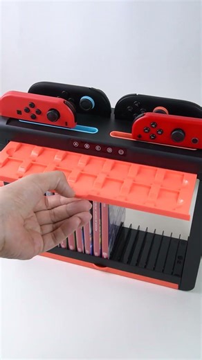 Everything Your Switch 2 Needs in One Accessory: Charging Dock + Organizer. #nintendoswitch2