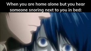 L staring at Light Meme